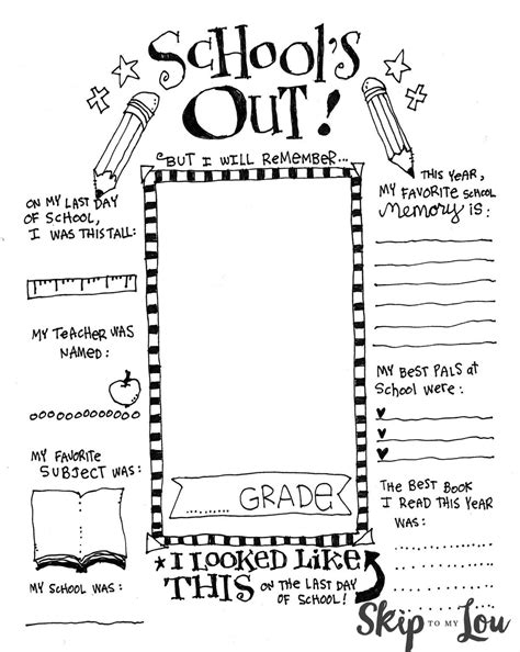 The Coolest Free Printable End Of School Coloring Page Artofit