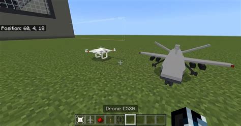 Drone Addon 119 Minecraft Pebedrock Mod Mc Modnet