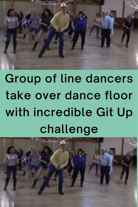 Group Of Line Dancers Take Over Dance Floor With Incredible Git Up