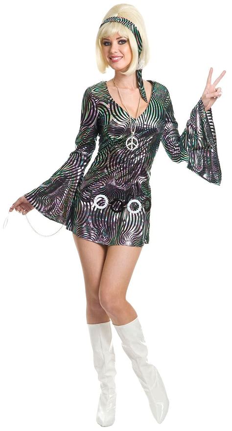 1960s Costumes 60s Hippie Mod Spy Go Go Dancer