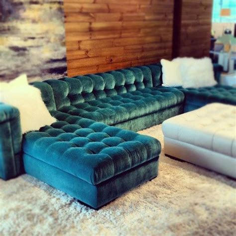 Get 5% in rewards with club o! Image result for chesterfield sofa velvet sectional ...