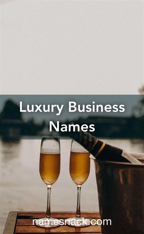 Luxury Business Names Names For Companies Unique Business Names