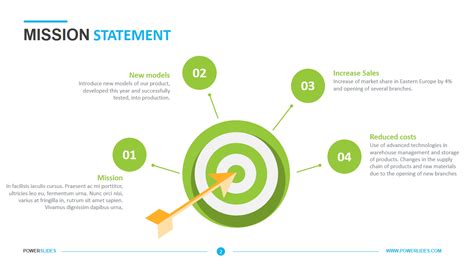 Mission Statement Template Download And Edit Ppt