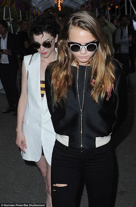 Cara Delevingne And Girlfriend St Vincent Hold Hands At New York Party