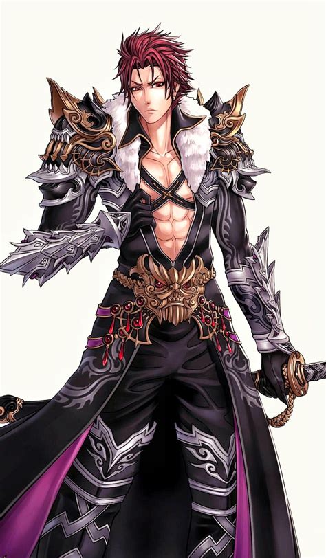 Artstation Pride Of Soul Male Warriors Ren Wei Pan Fantasy Art Men Fantasy Armor Anime