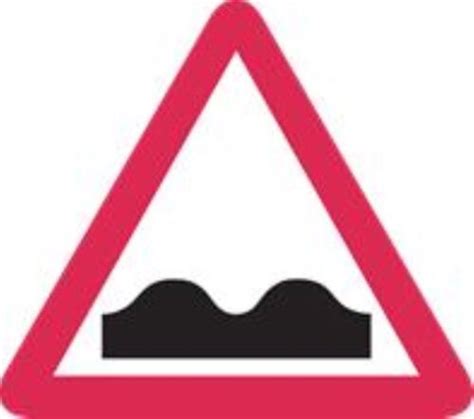 Road Traffic Warning Sign Self Adhesive Sticker Ebay