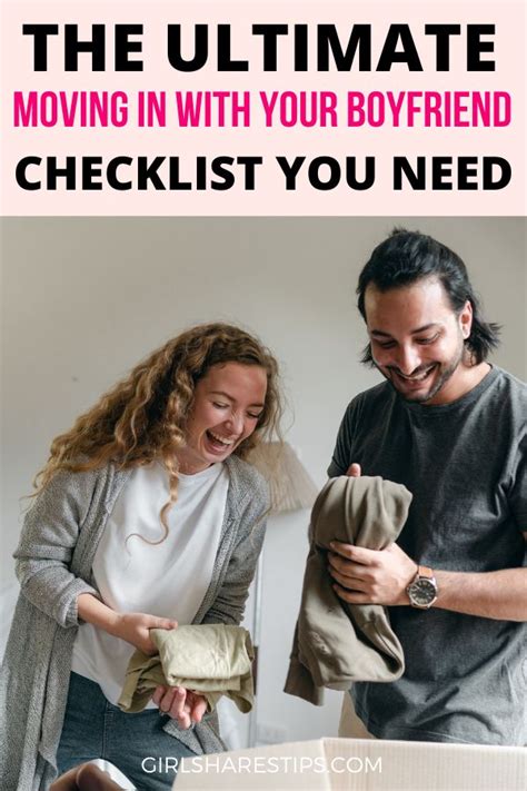 Moving In With Your Boyfriend Checklist Tips For Moving In With Your