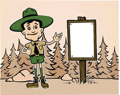 National Park Ranger Clip Art Vector Images And Illustrations Istock