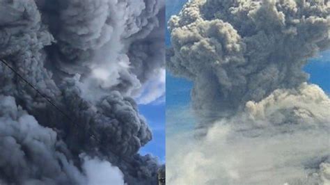 Gunung sinabung di tanah karo, sumatera utara kembali meletus dengan mengeluarkan debu vulkanik mencapai 3.000 meter. Gunung Sinabung Meletus, Senin 10 Agustus 2020, Erupsi 5 ...