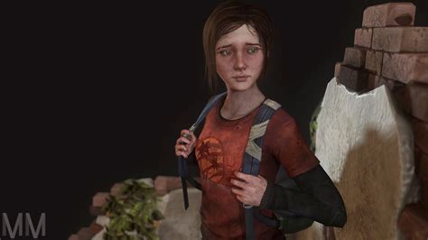 Ellie From The Last Of Us 3d Fan Artturntable Final Youtube