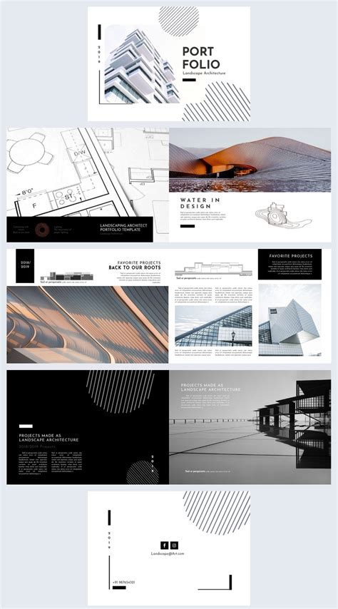 Landscape Architecture Portfolio Template Flipsnack