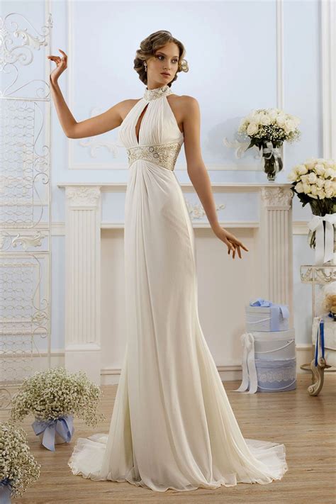 Https://tommynaija.com/wedding/elegant Halter Neck Wedding Dress