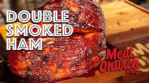 glazed double smoked ham youtube