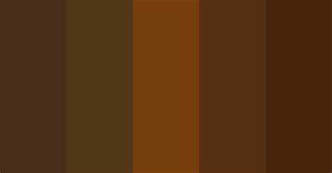 Dark Soil Tones Color Scheme Brown