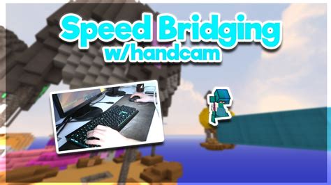 Speed Bridging In Bedwars Whandcam Hypixel Bedwars Youtube
