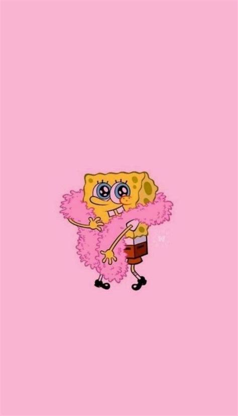 Download and discover more similar hd wallpaper on wallpapertip. pink-background-spongebob-square-pants-cute-tumblr ...