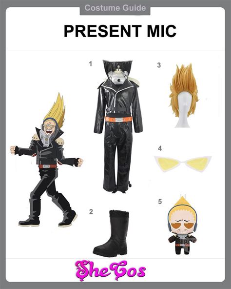 The Perfect Diy Guide Of Present Mic Cosplay Shecos Blog Anime
