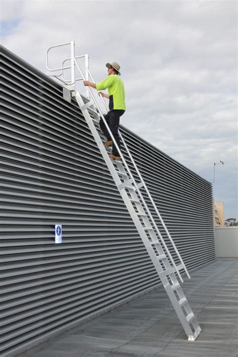 Fixed Access Ladders Design And Install Skyhooks Difficult Access Team