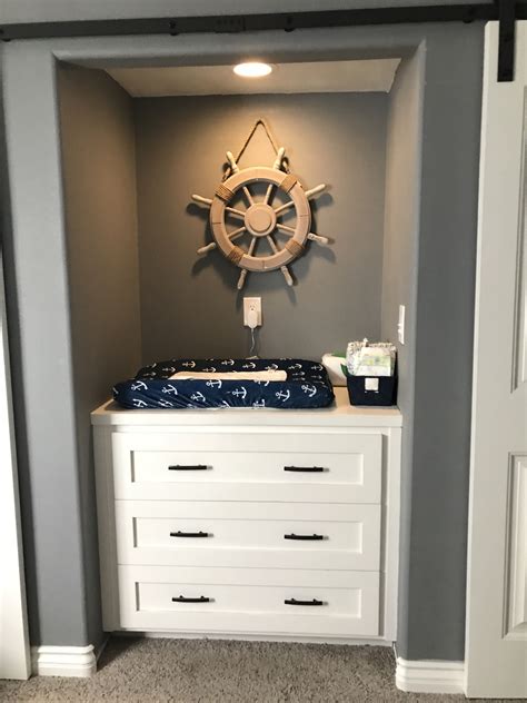 From beds and storage to lighting and textiles, you'll find everything you need and more here. #nautical#nursery#babyboy#grey#dresser#changingtable | Baby room decor, Nursery makeover, Baby ...