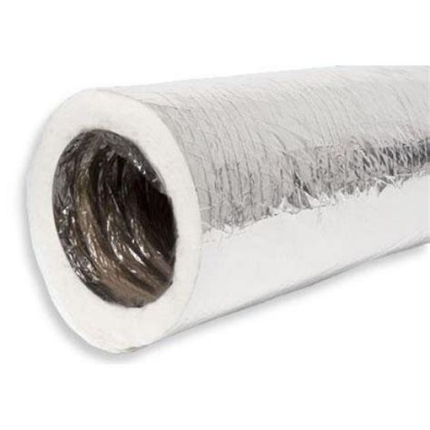 6 R8 Insulated Flex Duct 6x25mid State Supply