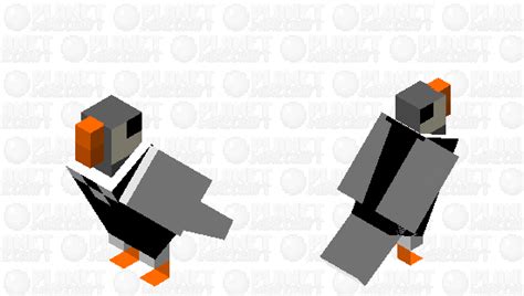 Pigeon With Tuxedo Minecraft Mob Skin