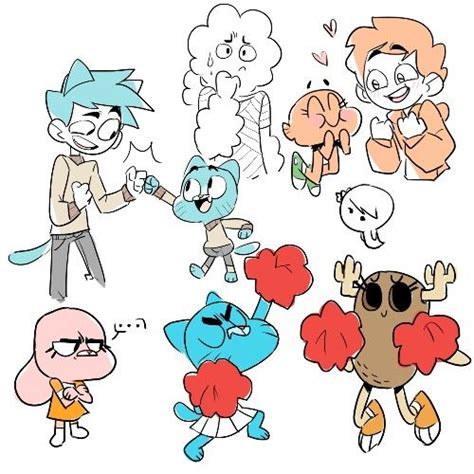 The Amazing World Of Gumball Sketches The Amazing World Of Gumball