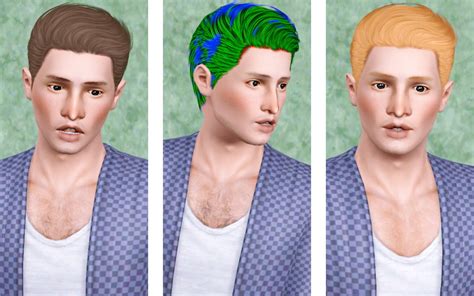 Cazys Nicholas Hairstyle Retextured By Beaverhausen Sims 3 Hairs