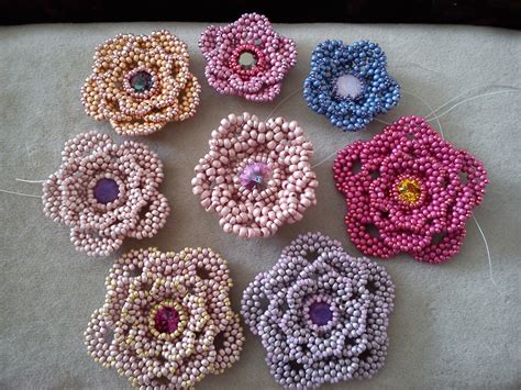 Beads By Becs Beaded Flowers