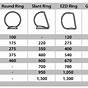3 Ring Binder Size Chart