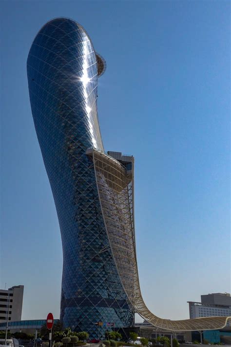 Capital Gate Tower Abu Dhabi United Arab Emirates