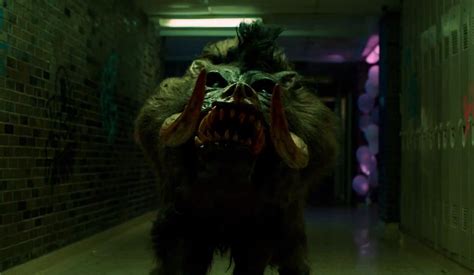 Exclusive Syfy Brings A Giant Warthog To A High School Reunion In