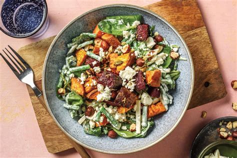 Autumn Kumara And Beetroot Salad Recipe Hellofresh