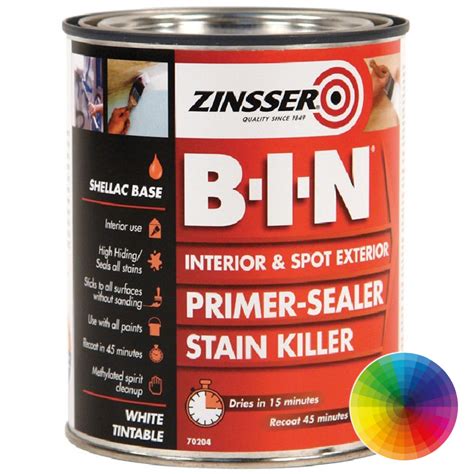 Zinsser Bin B I N Stain Block Paint Rawlins Paints