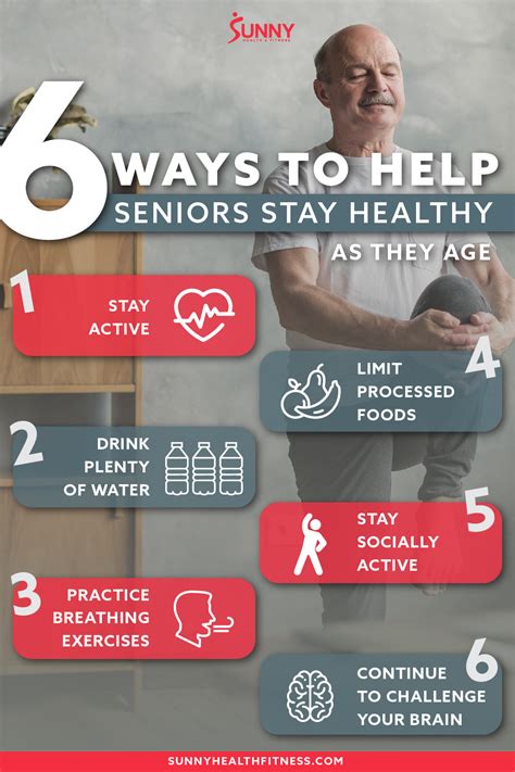 how seniors can stay healthy with 6 happy aging tips sunny health and fitness