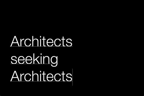 How To Write A Great Architecture Job Ad Features Archinect