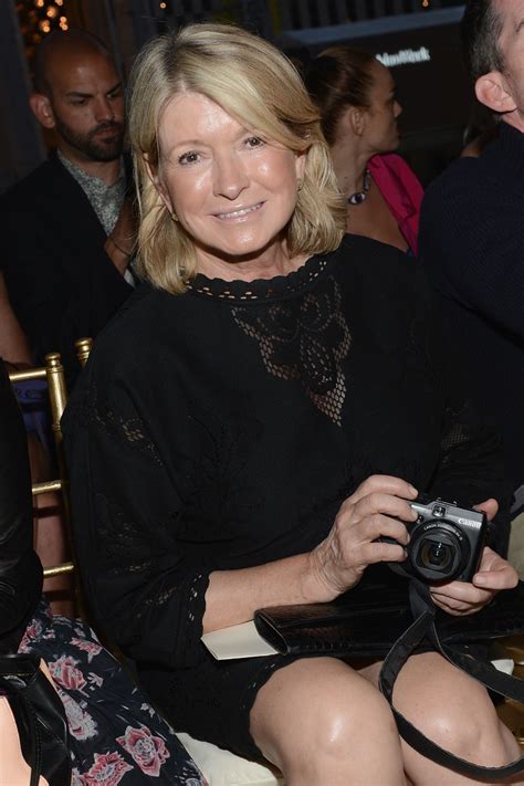 Martha Stewart Martha Stewart Photos Zac Posen Front Row Spring