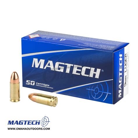 Magtech 9mm 115 Grain Fmj 50 Rounds Omaha Outdoors