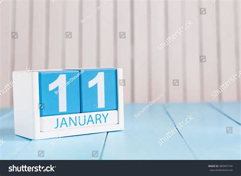 January 11th Day 11 Month Calendar Stock Photo 489947194 Shutterstock