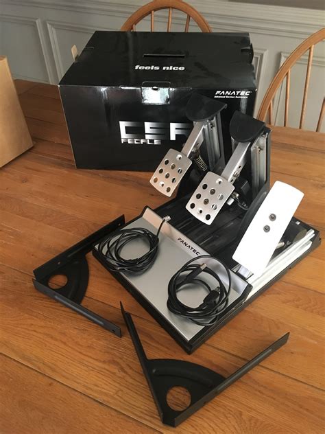 Sold Fanatec CSR Elite Pedals With Inversion Kit Sim Gear Buy And