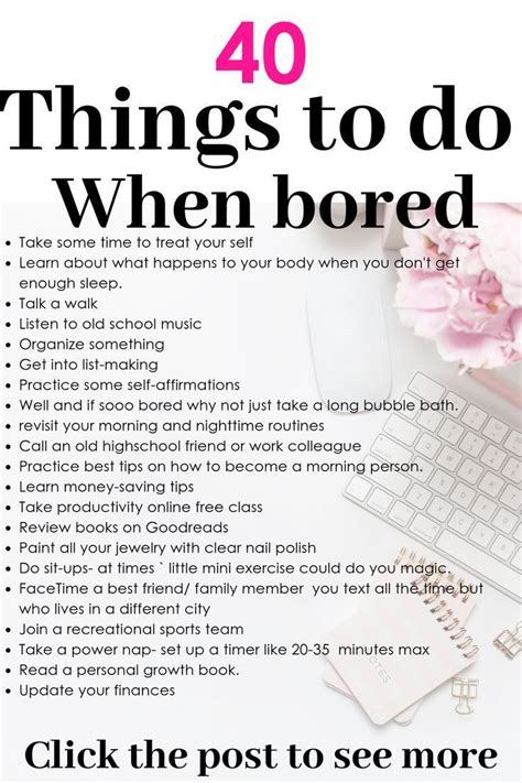 Things To Do When Bored 40 Productive Ideas Things To Do When Bored What To Do When Bored