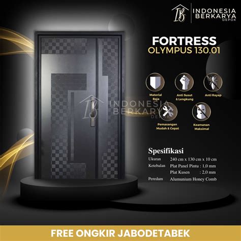 Jual Pintu Baja Fortress Dynasty 130 Mother And Son Shopee Indonesia