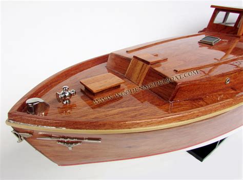 Wooden Model Pilar Ernest Hemingways Boat 1934