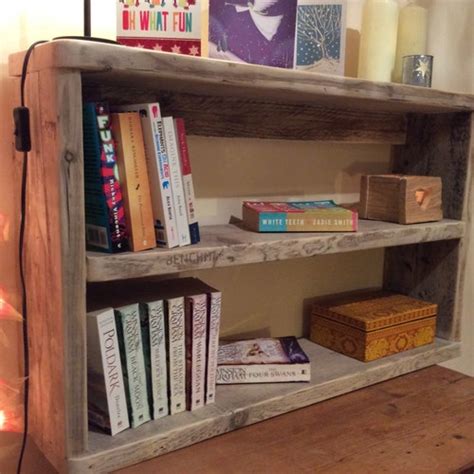 Handmade Solid Wood Bookcase Reclaimed Wood Shelves Rustic Etsy