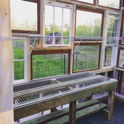 My Greenhouse Bench With Reclaimed Wood And Shelving 1000 In 2020