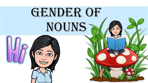 Gender Of Nouns Youtube