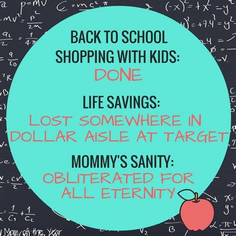 A Real Life Back To School Shopping Survival Tale The Mom Of The Year