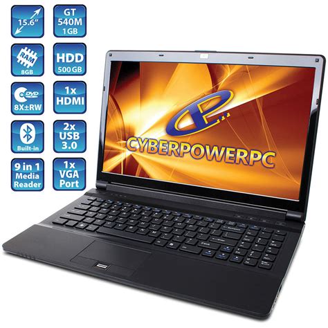 Cyberpowerpc Gamer Xplorer Gx8900 156 Laptop Gx8900 Bandh Photo