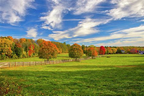 Farmland In Sherborn Massachusetts Photograph By Juergen Roth Fine