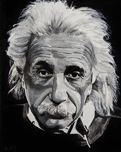 Einstein Original Is A 16x20 Acrylic On Canvas Painted By Artist