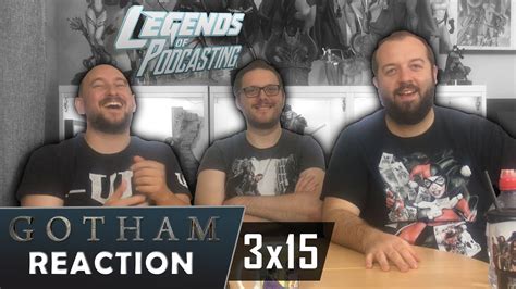 Gotham Episode 3x15 How The Riddler Got His Name Reaction Legends